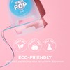 REACH POP Dental Floss, Mint, Plaque Remover for Teeth, Shred