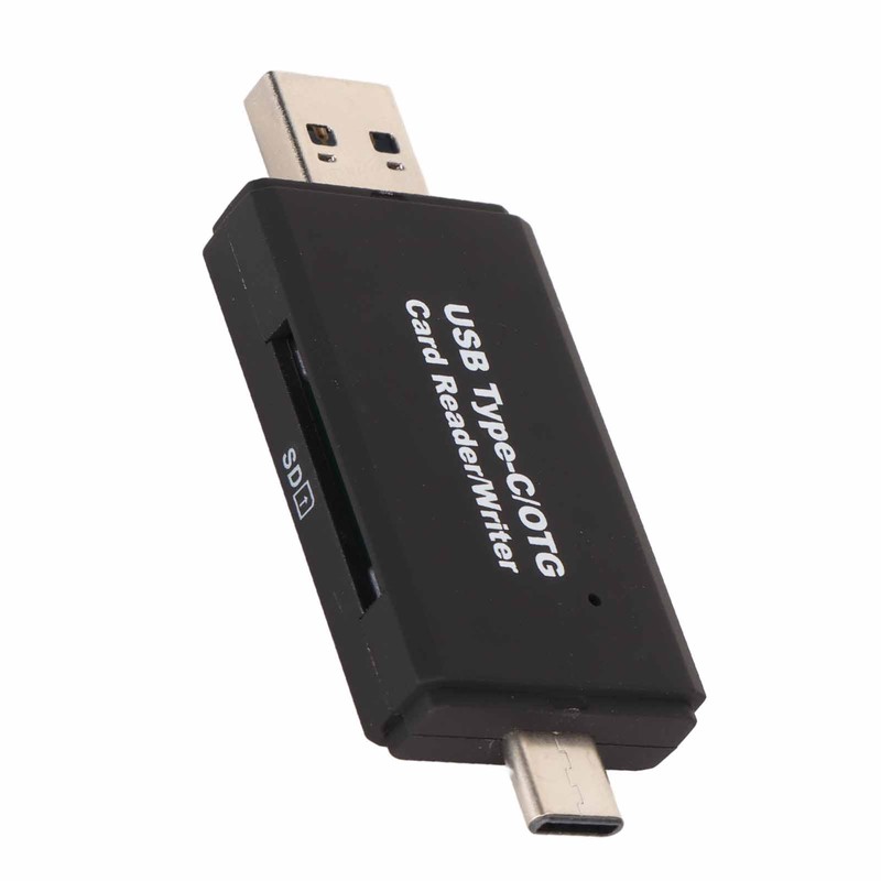 USB C Memory Card Reader Professional Plug and Play OTG
