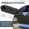 AMTHKNO 5010005236 Cooler Handle Latch Replacement Kit/Ice Chest Steel Latch