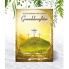 Granddaughter Religious Easter Card - Christian Easter Card - A5