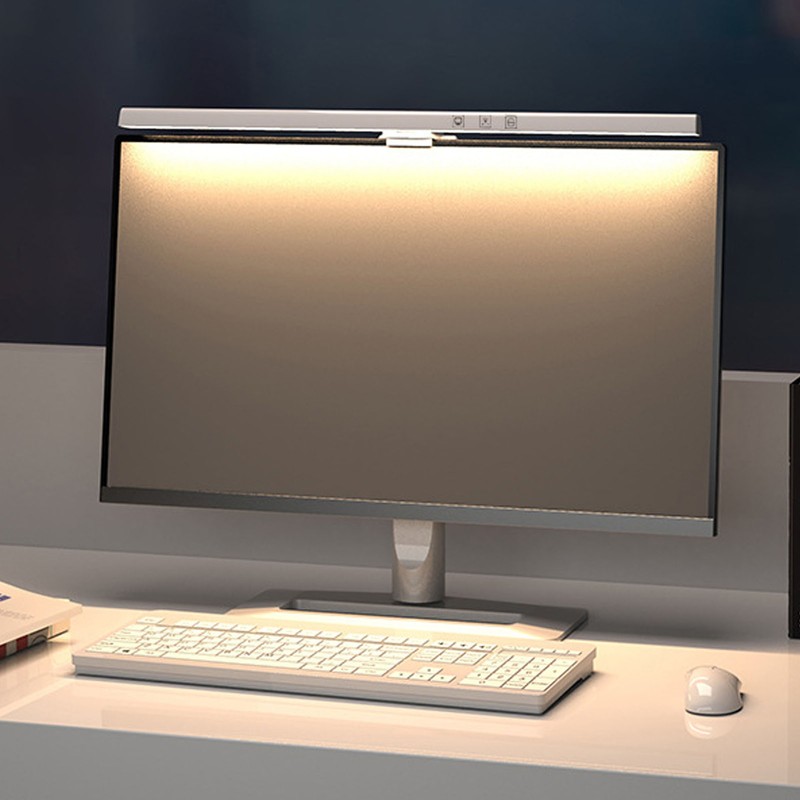 Computer Monitor Light Bar Reduce Eye Fatigue Touch Control LED