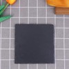 Cabilock Black Square Slate Cheese Board Natural Slate Cheese Plates