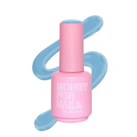Money For Nails Soak Off UV LED Gel Nail Polish - Wears Up To 3 Weeks - Chip Resistant, No Peeling, Vegan Formula, 15mL (Cloud 9)
