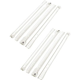 bricoleva.it Pack of Runners for Drawers and Drawers Not Cushioned White Available in Multiple Variants Size 35 cm Pack of 2 Pairs