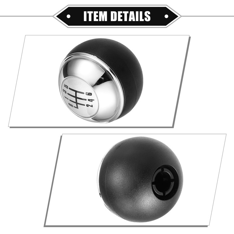 VekAuto 6 Speed Manual Gear Shift Knob Compatible for Mini