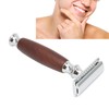 Double Edge Safety Razor Men Home Salon Portable Zinc Alloy