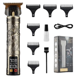 Clippers for Hair Cutting | Edge up Clippers for Men Guide Combs - Waterproof Haircut Grooming Kit for Boyfriend Husband Barber Son Father