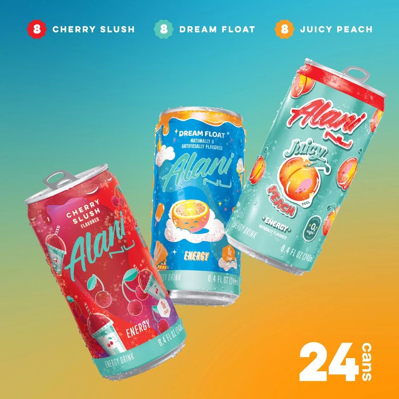 Alani Nu Mini Energy Variety Pack 8.4 fl. oz., 24