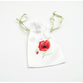 Celtic Glass Designs Gift Bag in a Poppy Design