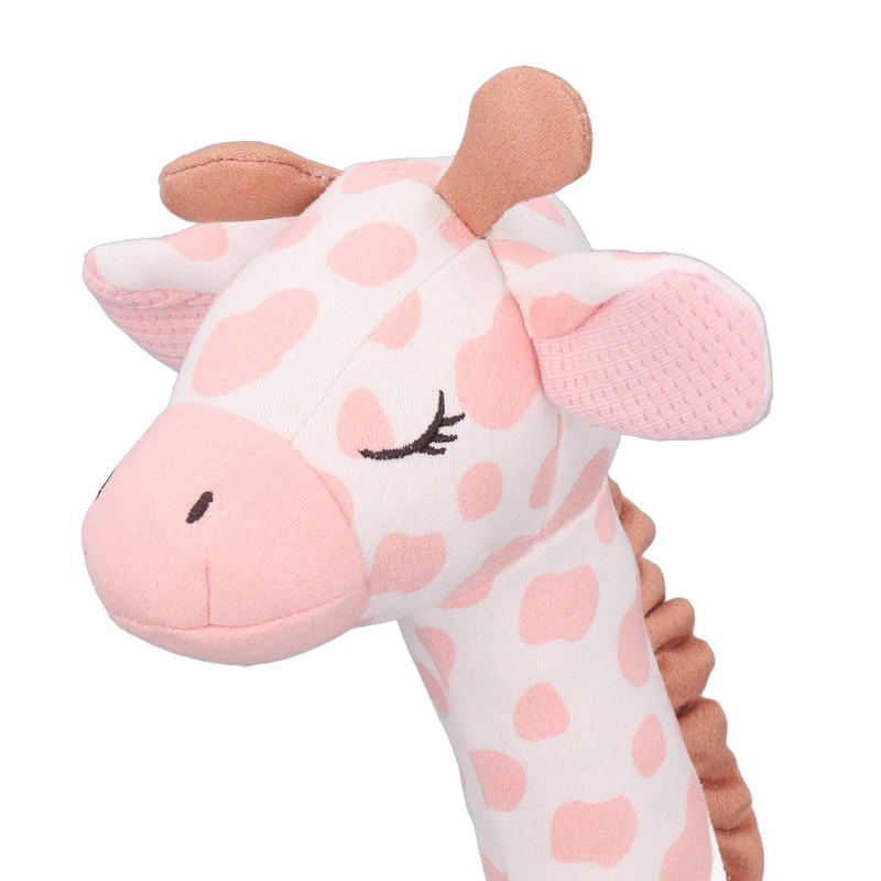 Plush Giraffe Teether Toy Fun Teether Design Cute Infant Plush