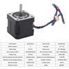 Luocute 3D Printer X Axes Stepper Motor for Nema17 17HTNC4204Z
