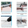 Casement Window Stay, Stainless Steel Security Window Latches Adjustable Telescoping