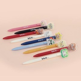 Artbox/PlusFun Nunu-ssi Acrylic Pendant Ballpoint Pen (9 Types) / 아트박스플러스펀 누누씨 아크릴 펜던트 볼펜 (9종)