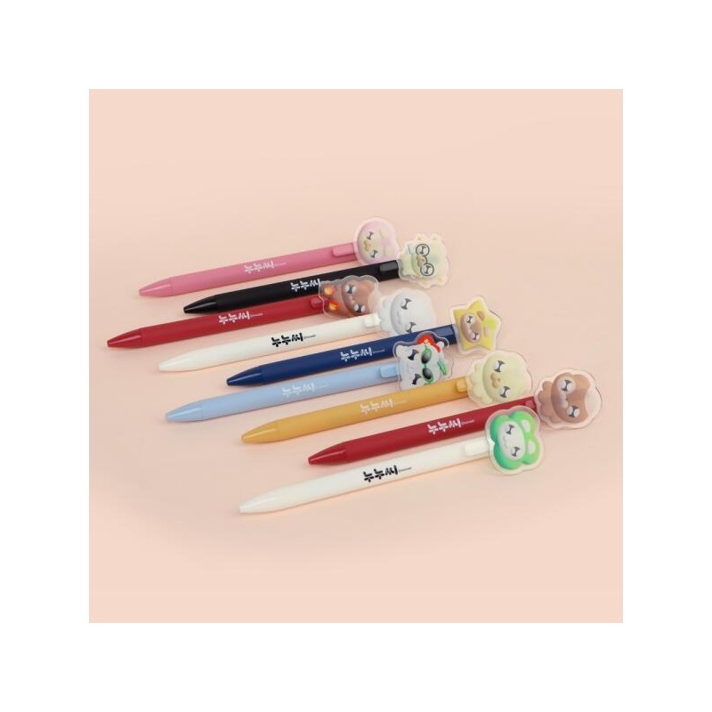 Artbox/PlusFun Nunu-ssi Acrylic Pendant Ballpoint Pen (9 Types) / 아트박스플러스펀