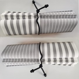 NICO SEE WONDER 5Pcs 18in Silicone Cable Tie, Cord Organizer for Bundling Earphone, Computer Cords, Reusable Straps for Home, Office, Kitchen, Dia 5mm