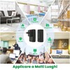 YYQ Outdoor Wireless Doorbell IP68 Large Strong Speaker LED Indicator