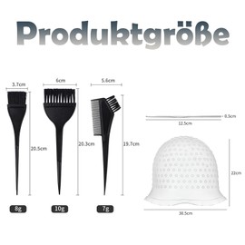 Set of 5 Highlighting Hood Set, Highlighting Dyeing Set, Multifunctional and User-friendly Highlight Set, for Hair Colouring Enthusiasts, Hairdressing Salons and Families