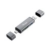 Equip Card Reader USB 3.0 HUB OTG SB-C & USB-A