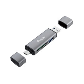 Equip Card Reader USB 3.0 HUB OTG SB-C & USB-A SD/MicroSD