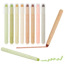 Dacono 8 Colour Gel Highlighter Bible Marker Set, Non-Toxic Highlighter Pens, Bible Marker Pens for Bible, Diary Entry Marking and Highlighting Notes and Thin Paper