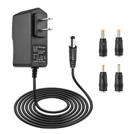 Moroxi 5V Charger Replacement for Record Player Power Cord 5V 1A 2A Charger VSC-550BT Vintage 3-Speed VSC-580BT VSC-400SB Vintage 3-Speed Power Cord 1.5M/5FT