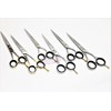 6 Pieces- Professional Hairdressing Shears Barber Scissors Size 6.5" &