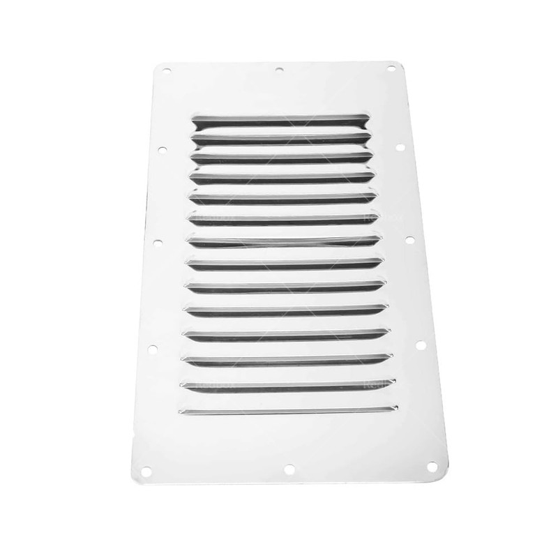 MAX COOL Air Vent Grille 2pcs Stainless Steel Rectangular Air