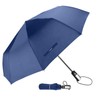 TradMall Travel Umbrella Windproof with 46 Inches Large Canopy Reinforced