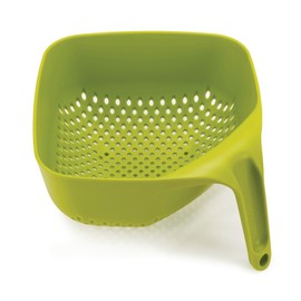 Joseph Joseph 40088 Square Colander, Stackable, Dishwasher Safe, Green