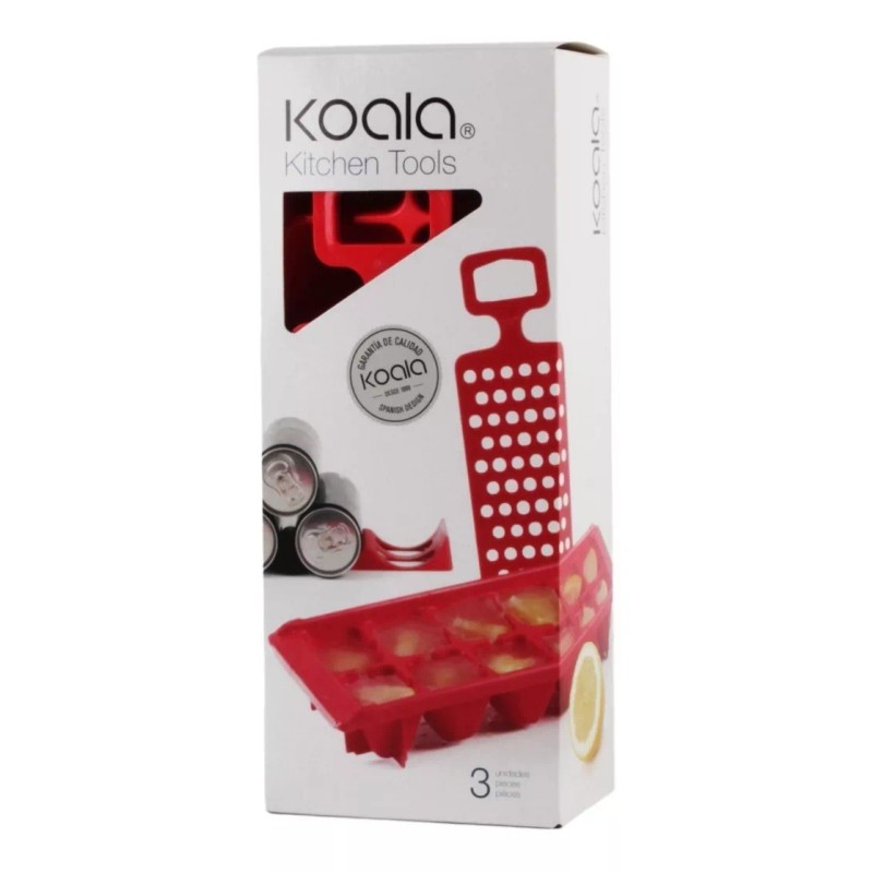 Baum Brothers Molde Para Hielos Rallador Y Soporte Para Latas