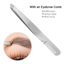 Unbranded Kritne Makeup Tools Stainless Steel Eyebrow Hair Removal Tweezer Facial Hair