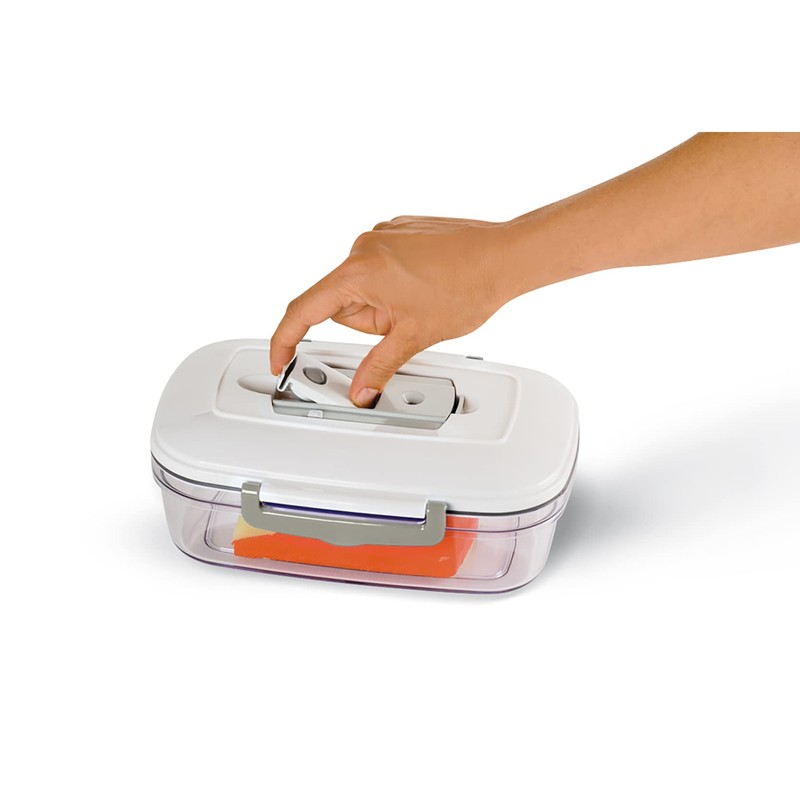 Magic Vac ACO1093 Rectangular Family Storage Container, 1 l