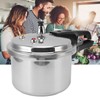 Pressure Cooker Pot, 18cm Bottom 3L Mini Stainless Steel Soup