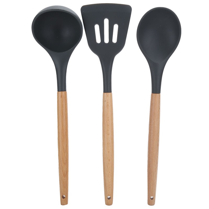 9Pcs set Silicone Kitchenware Kit NonStick Cooking Utensils Baking Tool