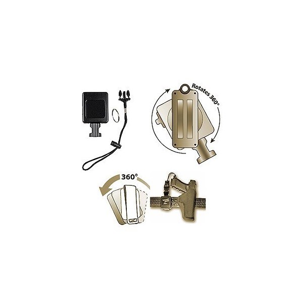 Gear Keeper High Tension Firearm Gun Retractor RT3-5563 Clamp On