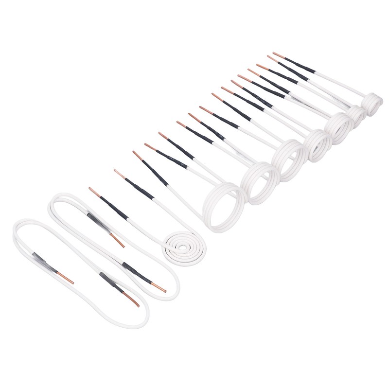 10PCS Induction Heater Coils 2.5mm Brass Core Electric Heat Induction