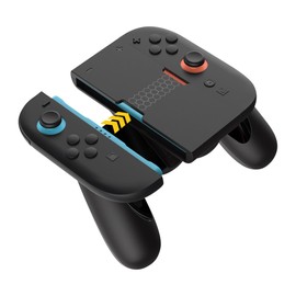 Orzero Comfort Grip Compatible for Switch 2, Magnetic Controller Anti-slip Lightweight Design for Play Game - Black
