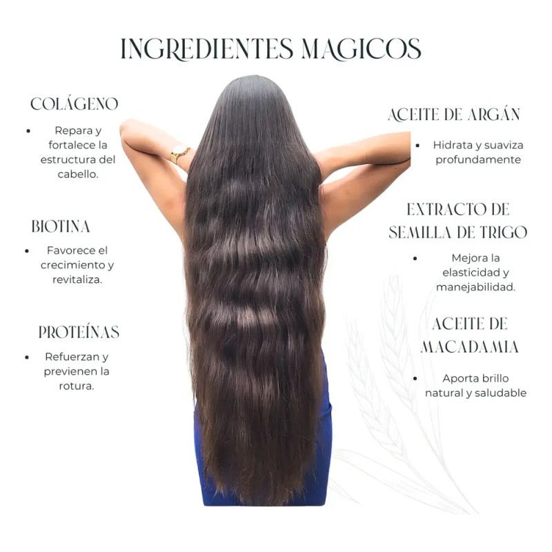 Shampoo Crecimiento Con Acondicionador Y Colágeno Apigreen