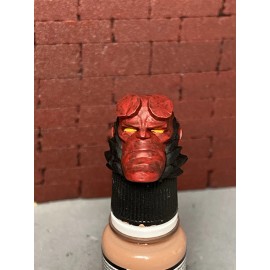 Hellboy Comic Painted Head Sculpt Fit for 6'' ML Mafex Figure