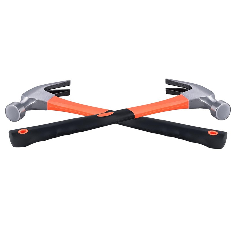 MOUYAT 5 Pack 16oz Claw Hammer with Comfortable Handle -