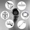 6 Pack Shower Filter Gasket + 6 Pack Rubber Washer,