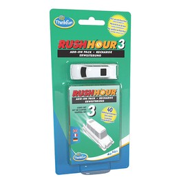 ThinkFun - 76452 - Rush Hour 3 - Expansion Set for the Original Rush Hour. Add-on for Even More Fun for Boys and Girls from 8 Years