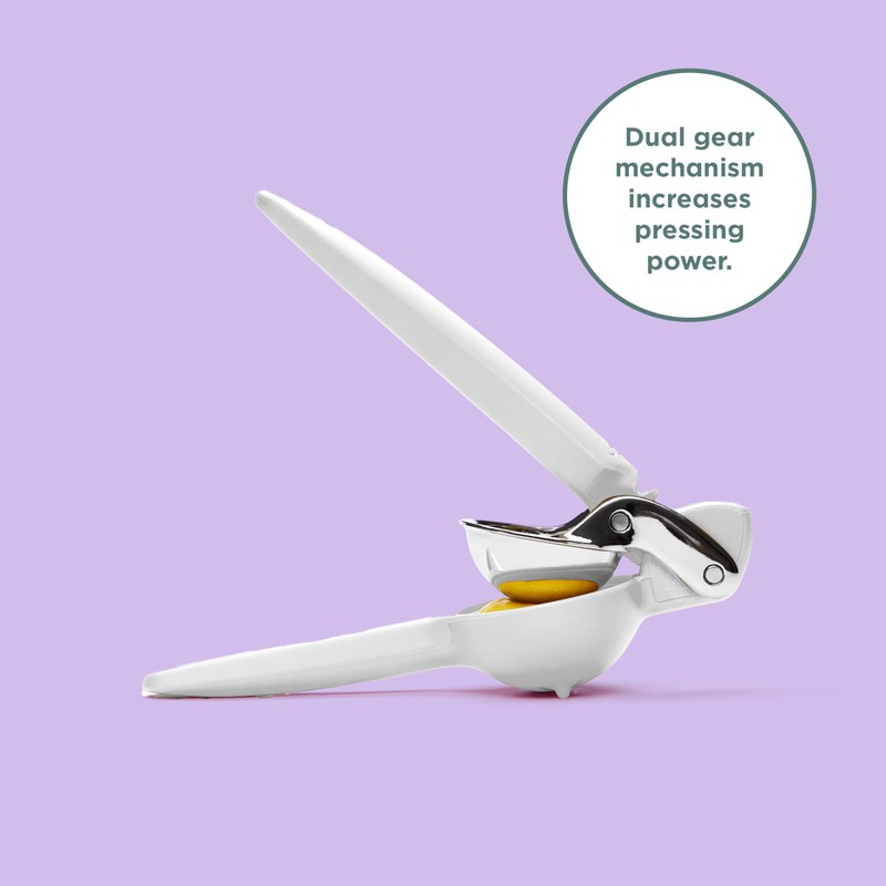 Chef'n FreshForce Lemon Squeezer Citrus Juicer, Premium Quality, Max Extraction,