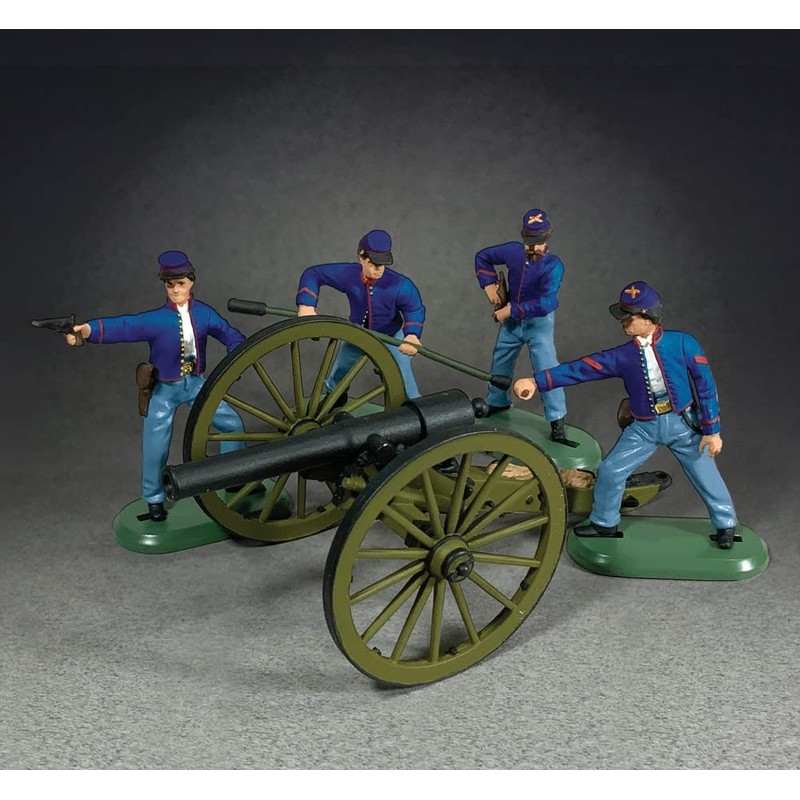 W. Britain American Civil War 52109 Union 10 Pound Parrot