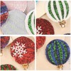 Christmas Bell Iron on Patch for Clothes Christmas Embroidered Patch
