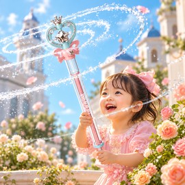 Magic Wand Water Gun for Outdoor Water Play – Dual Water Spray Design for Summer Water Battles and Parties
