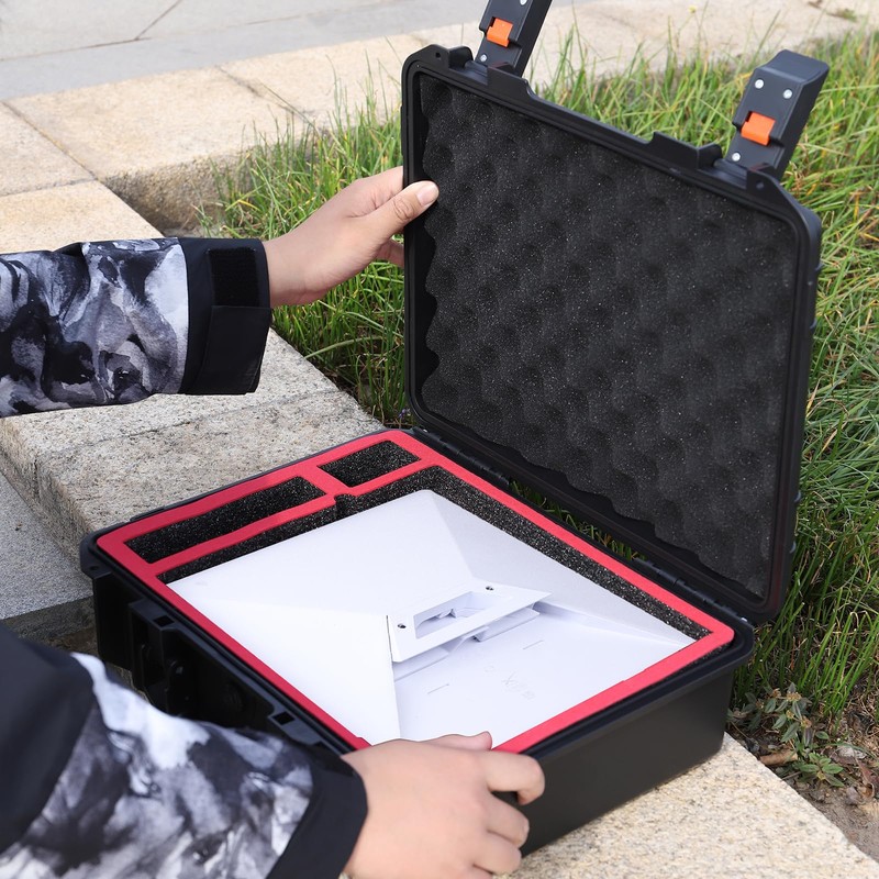HOPELJ Professional Waterproof Case for Starlink Mini Set, IP67 Waterproof