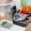 Kasgo Large Pencil Case, 54 Slots Stationary Pencil Pouch with
