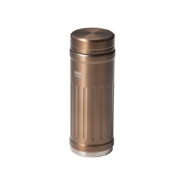 CB Japan QAHWA Water Bottle, Direct Drinking, Vacuum Insulated, Double Layer, Teflon Treatment, Beige, 14.2 fl oz (410 ml), Cafua, Coffee Bottle,
