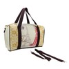 16" Beige Vintage-Style Eiffel Tower and French Fashion Travel Bag